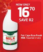Fair Cape Eco-Fresh Milk-2ltr