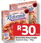 Ristorante Pizza Single-330gm-390gm Each