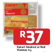 Eskort Smoked Or Red Viennas-1Kg