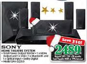 Sony Home Theatre System DAV-DZ350