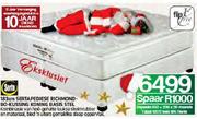 Serta 183cm Serta Pediese Richmond-Bo-Kussing Koning Basis Stel