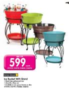 Terrace Leisure Ice Bucket With Stand-Each