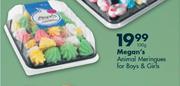 Megan's Animal Meringues For Boys & Girls-100g