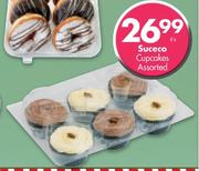 Suceco Cupcakes Assorted-6's