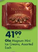 Ola Magnum Mini Ice Cream Assorted-6's