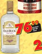 Old Buck Dry Gin-750ml