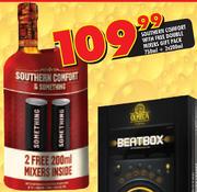 Southern Comfort With Free Double Mixers Gift Pack-750ml+2x200ml Each