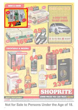 Shoprite Eastern Cape : Liquor Shop (25 Nov - 8 Dec  2013), page 3