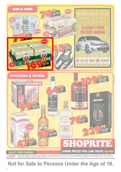 Shoprite Eastern Cape : Liquor Shop (25 Nov - 8 Dec  2013), page 3