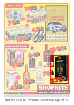 Shoprite Eastern Cape : Liquor Shop (25 Nov - 8 Dec  2013), page 3