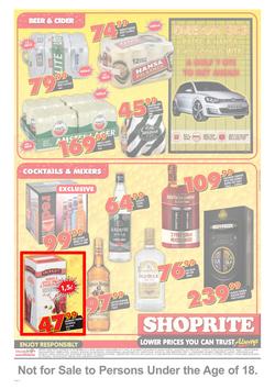 Shoprite Eastern Cape : Liquor Shop (25 Nov - 8 Dec  2013), page 3