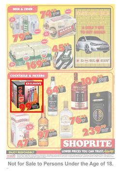 Shoprite Eastern Cape : Liquor Shop (25 Nov - 8 Dec  2013), page 3