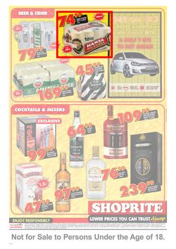 Shoprite Eastern Cape : Liquor Shop (25 Nov - 8 Dec  2013), page 3