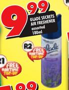 Glade Secrets Air Freshener Assorted-180ml