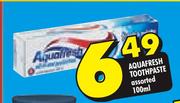 Aquafresh Toothpaste-100ml