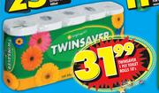Twinsaver 1 Ply Toilet Rolls-10's