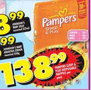  Pampers Sleep & Play Disposable Nappies-Per Pack