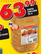  Sunfoil Sunflower Oil-4Ltr