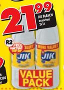 Jik Bleach-2X1Ltr