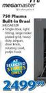 Mega Master 750 Plasma Built-In Braai MEGA0328