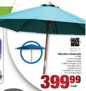 Republic Wooden Umbrella-Each