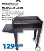 Mega Master Mini Patio Braai 800 MEGA0214