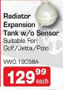 Radiator Expansion Tank W/O Sensor VWD.19058A-Each