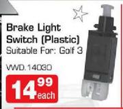 Brake Light Switch (Plastic) VWD.14030-Each