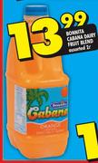 Bonnita Cabana Dairy Fruit Blend-2L