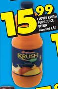 Clover Krush 100% Juice Blend-1.5L
