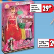 Fashion Life Doll With Outfits 28cm