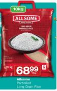 Allsome Parboiled Long Grain Rice-10Kg