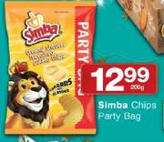 Simba Chips Party Bag-200g