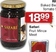 Safari Fruit Mince Meat-454g