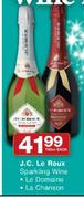 J.C.Le Roux Sparkling Wine-750ml Each