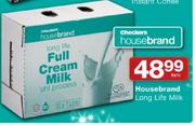 Housebrand Long Life Milk-6X1Ltr