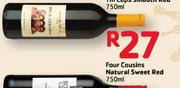 Four Cousins Natural Sweet Red-750ml