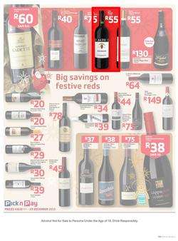 Pick N Pay : Save Big On All Your Partytime Favourites (11 Dec -29 Dec 2013), page 3