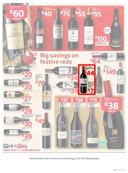Pick N Pay : Save Big On All Your Partytime Favourites (11 Dec -29 Dec 2013), page 3