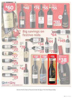 Pick N Pay : Save Big On All Your Partytime Favourites (11 Dec -29 Dec 2013), page 3