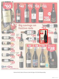 Pick N Pay : Save Big On All Your Partytime Favourites (11 Dec -29 Dec 2013), page 3