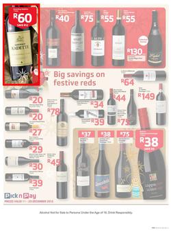 Pick N Pay : Save Big On All Your Partytime Favourites (11 Dec -29 Dec 2013), page 3