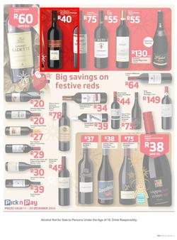 Pick N Pay : Save Big On All Your Partytime Favourites (11 Dec -29 Dec 2013), page 3