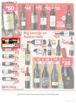 Pick N Pay : Save Big On All Your Partytime Favourites (11 Dec -29 Dec 2013), page 3