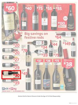 Pick N Pay : Save Big On All Your Partytime Favourites (11 Dec -29 Dec 2013), page 3