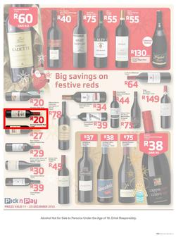 Pick N Pay : Save Big On All Your Partytime Favourites (11 Dec -29 Dec 2013), page 3