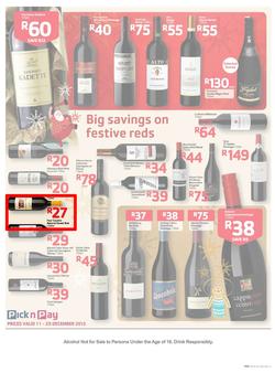Pick N Pay : Save Big On All Your Partytime Favourites (11 Dec -29 Dec 2013), page 3