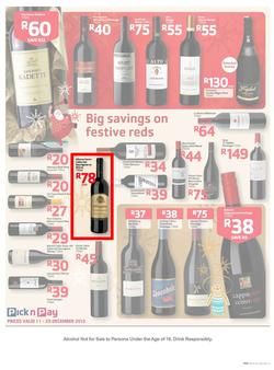 Pick N Pay : Save Big On All Your Partytime Favourites (11 Dec -29 Dec 2013), page 3