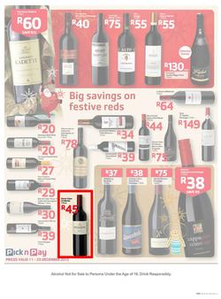 Pick N Pay : Save Big On All Your Partytime Favourites (11 Dec -29 Dec 2013), page 3