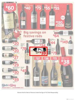 Pick N Pay : Save Big On All Your Partytime Favourites (11 Dec -29 Dec 2013), page 3